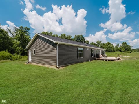 Side exterior at 9330 S State Road 243, Cloverdale, IN