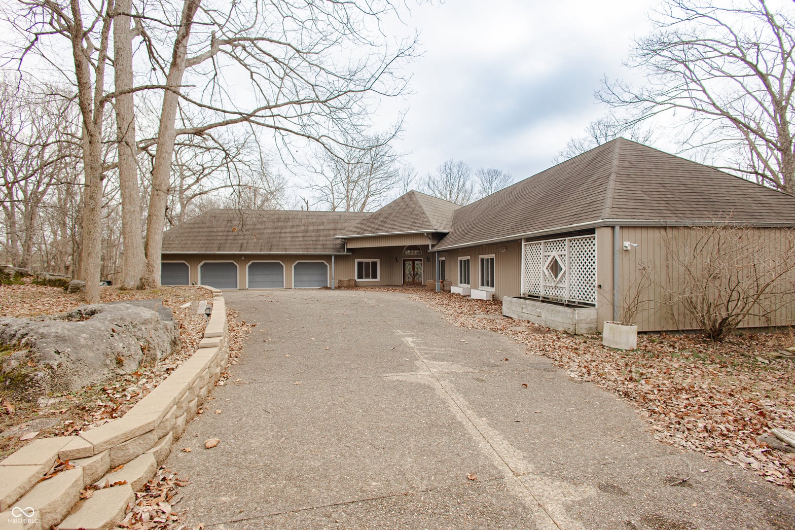 Front exterior at 1550 E Pointe Club Drive, Bloomington, IN