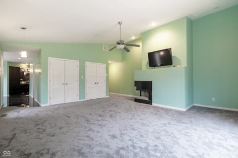 Living room at 1550 E Pointe Club Drive, Bloomington, IN