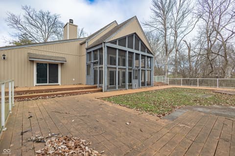 Backyard at 1550 E Pointe Club Drive, Bloomington, IN
