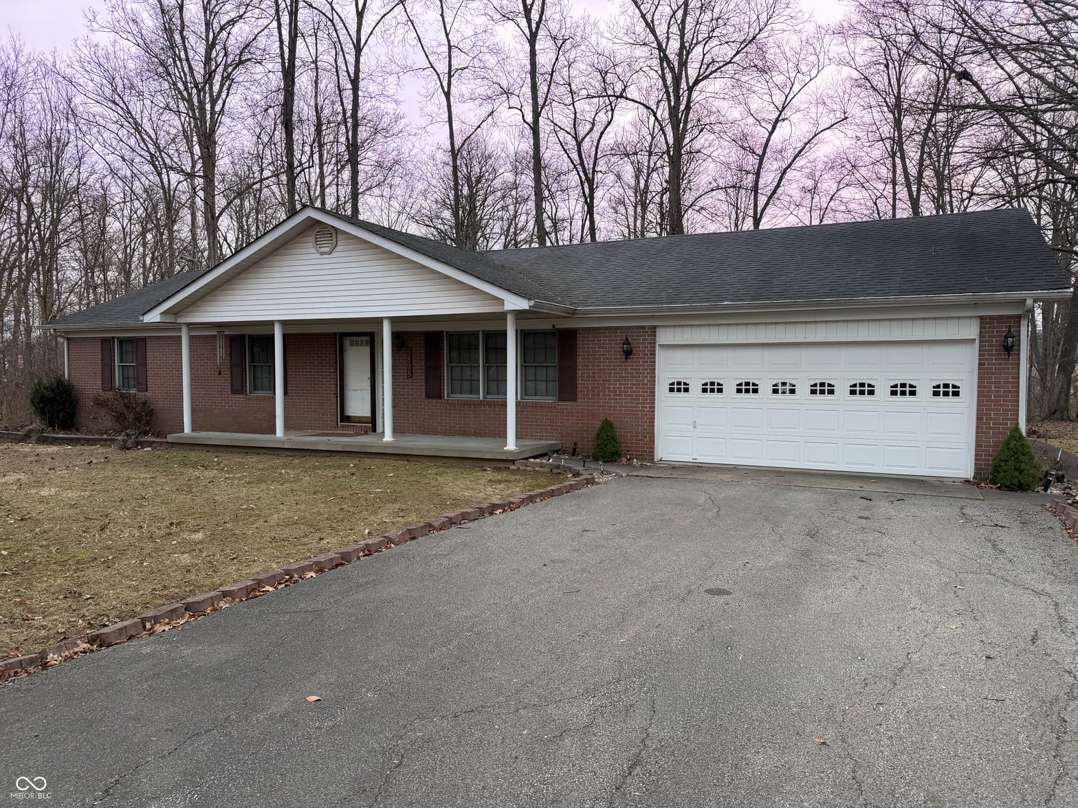 Front exterior at 5895 N Blossom Drive, Scipio, IN