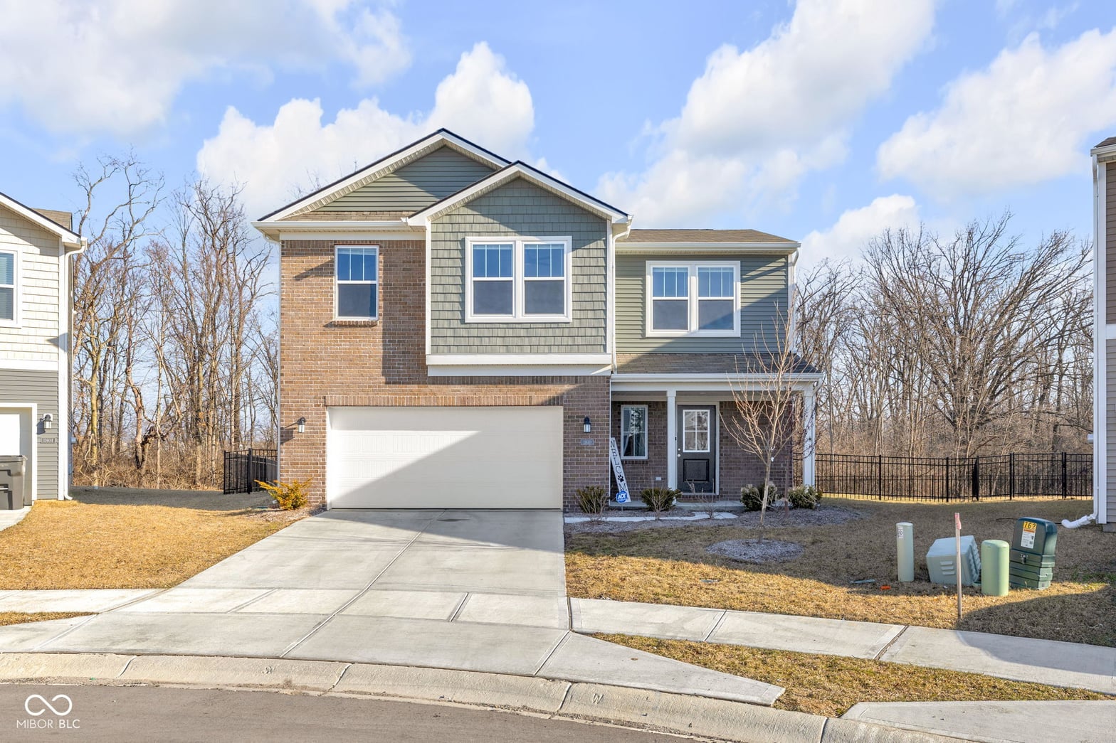 Front exterior at 11610 Cotterill Way, Indianapolis, IN