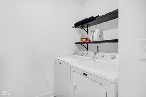 Laundry room at 11610 Cotterill Way, Indianapolis, IN