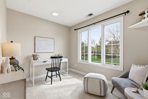Bonus room at 13867 Smokey Ridge Drive, Carmel, IN