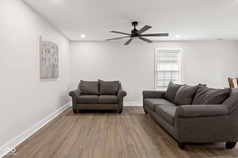 Living room at 4156 W Bertha Street, Indianapolis, IN