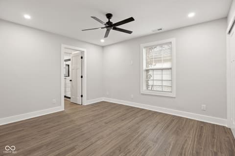 Bedroom at 4156 W Bertha Street, Indianapolis, IN
