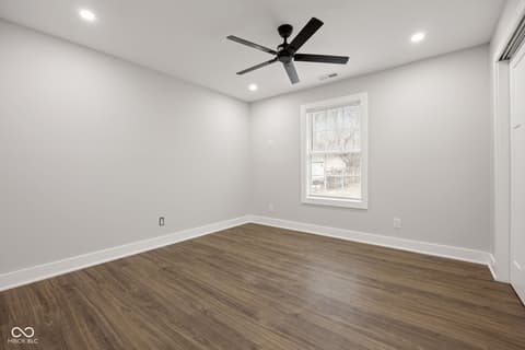 Bedroom at 4156 W Bertha Street, Indianapolis, IN