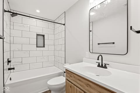 Bathroom at 4156 W Bertha Street, Indianapolis, IN