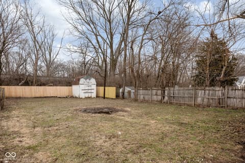 Yard at 4156 W Bertha Street, Indianapolis, IN