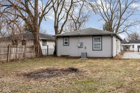 Backyard at 4156 W Bertha Street, Indianapolis, IN