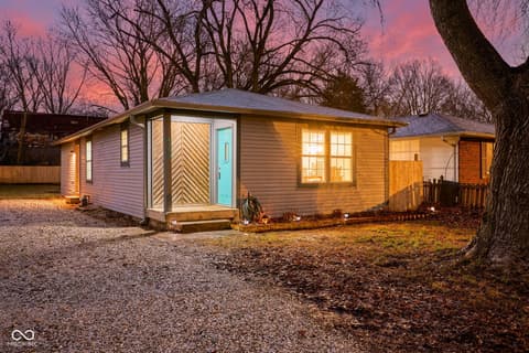 Front exterior at 4156 W Bertha Street, Indianapolis, IN