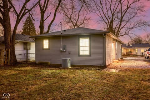 Backyard at 4156 W Bertha Street, Indianapolis, IN