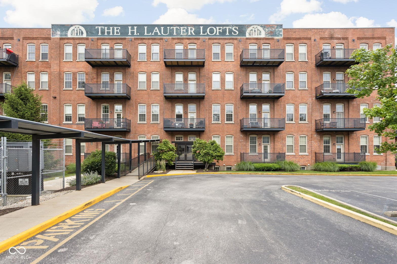 Front exterior at 55 S Harding Street, Indianapolis, IN