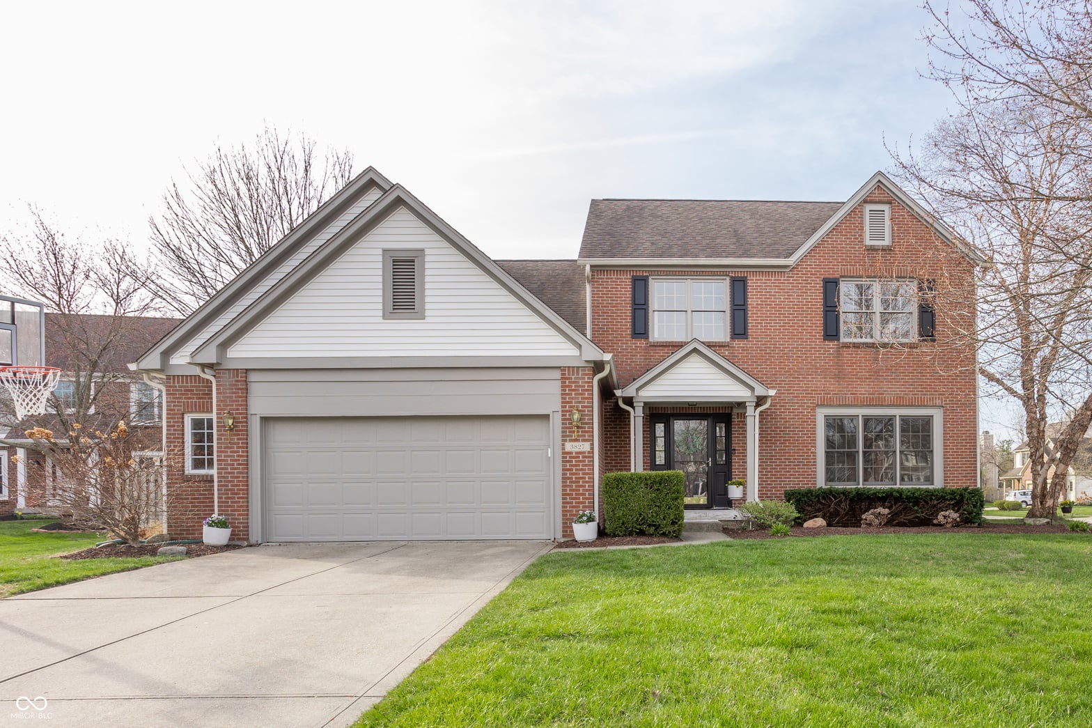 Front exterior at 3827 Freeman Court, Carmel, IN