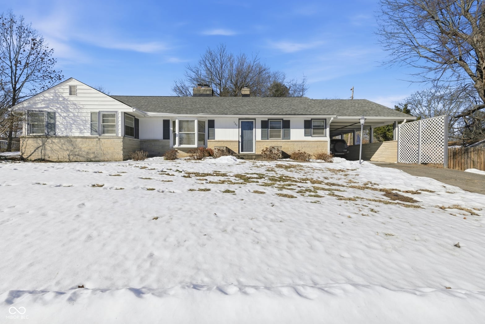 Front exterior at 120 S Hillsdale Drive, Bloomington, IN