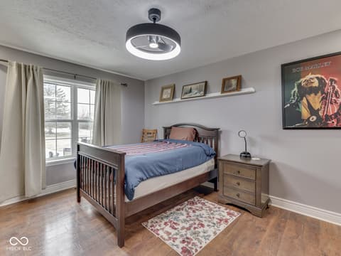 Bedroom at 9119 Electric Court, Indianapolis, IN