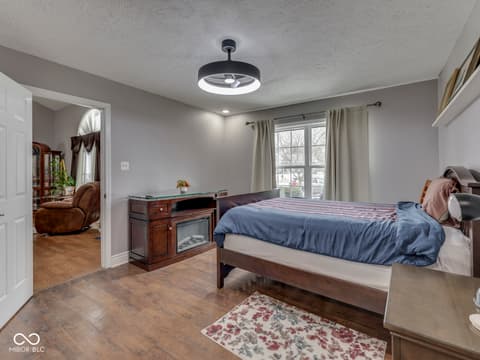 Bedroom at 9119 Electric Court, Indianapolis, IN