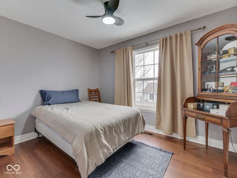 Bedroom at 9119 Electric Court, Indianapolis, IN