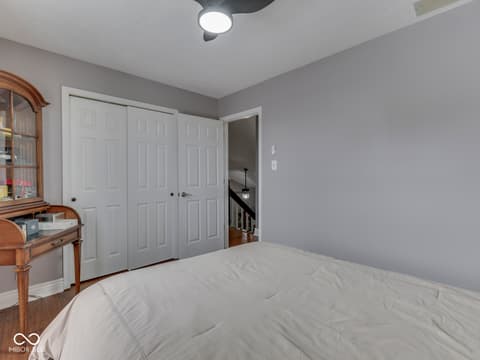 Bedroom at 9119 Electric Court, Indianapolis, IN