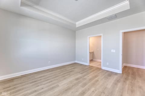 Primary bedroom at 2412 N Keenan Circle, Westfield, IN