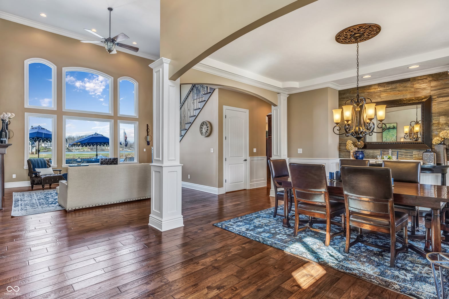 Elegant open concept with stunning waterfront views and premium finishes.