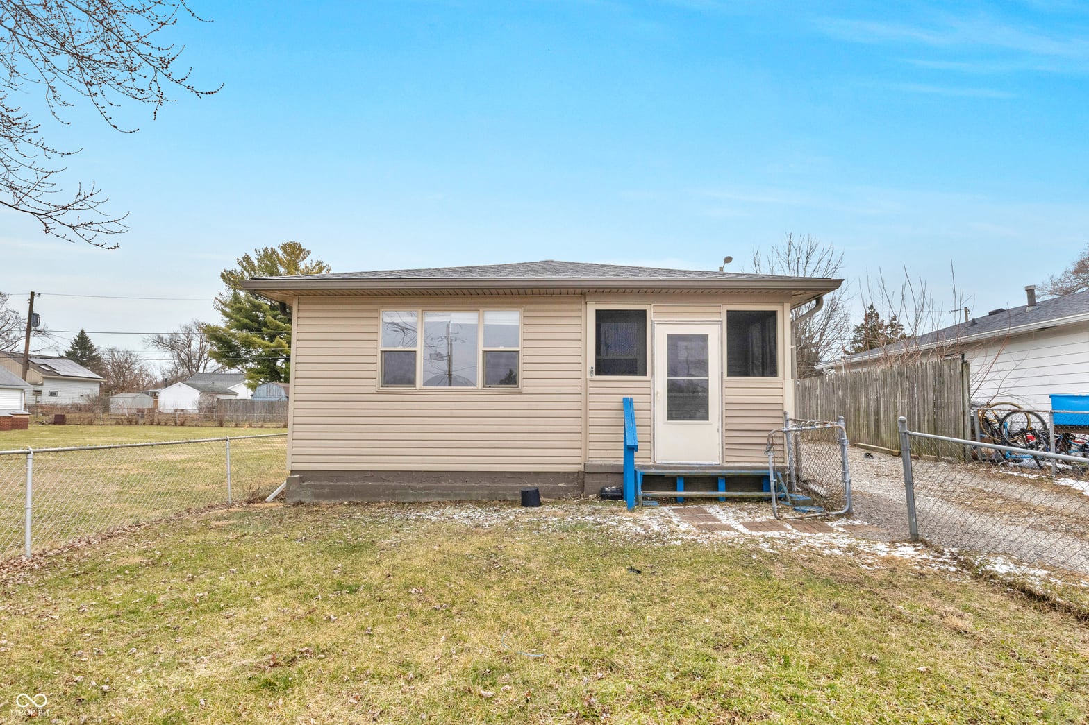 Front exterior at 1425 Edgecombe Avenue, Indianapolis, IN
