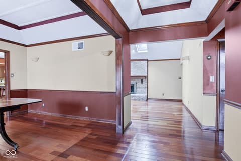 Dining room at 4407 Moss Ridge Lane, Indianapolis, IN
