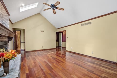 Living room at 4407 Moss Ridge Lane, Indianapolis, IN