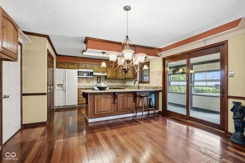 Kitchen at 4407 Moss Ridge Lane, Indianapolis, IN