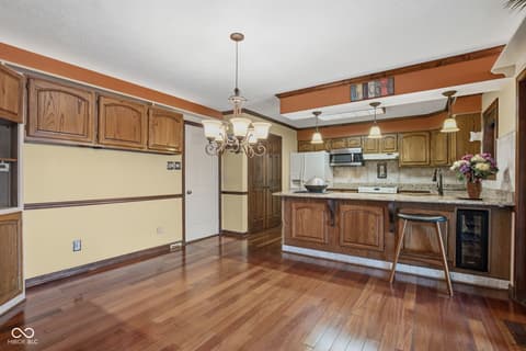 Kitchen at 4407 Moss Ridge Lane, Indianapolis, IN