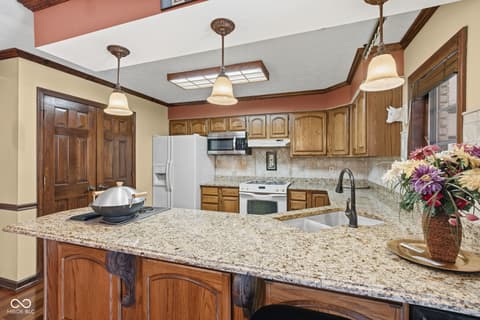 Kitchen at 4407 Moss Ridge Lane, Indianapolis, IN