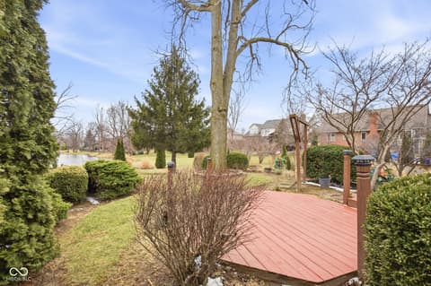 Yard at 4407 Moss Ridge Lane, Indianapolis, IN