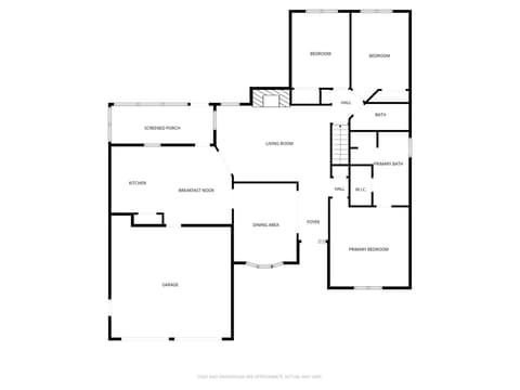 Floor Plan — 4407 Moss Ridge Lane, Indianapolis, IN