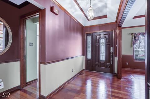 Foyer at 4407 Moss Ridge Lane, Indianapolis, IN