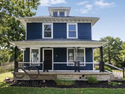 Front exterior at 1115 N Main Street, Rushville, IN