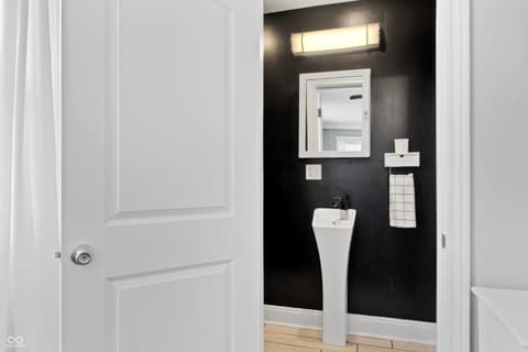 Bathroom at 1115 N Main Street, Rushville, IN