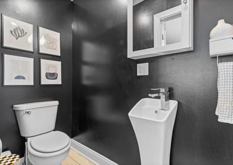 Bathroom at 1115 N Main Street, Rushville, IN