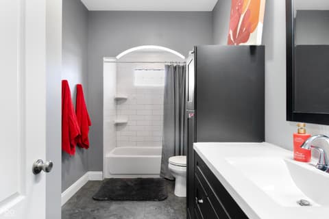 Bathroom at 1115 N Main Street, Rushville, IN