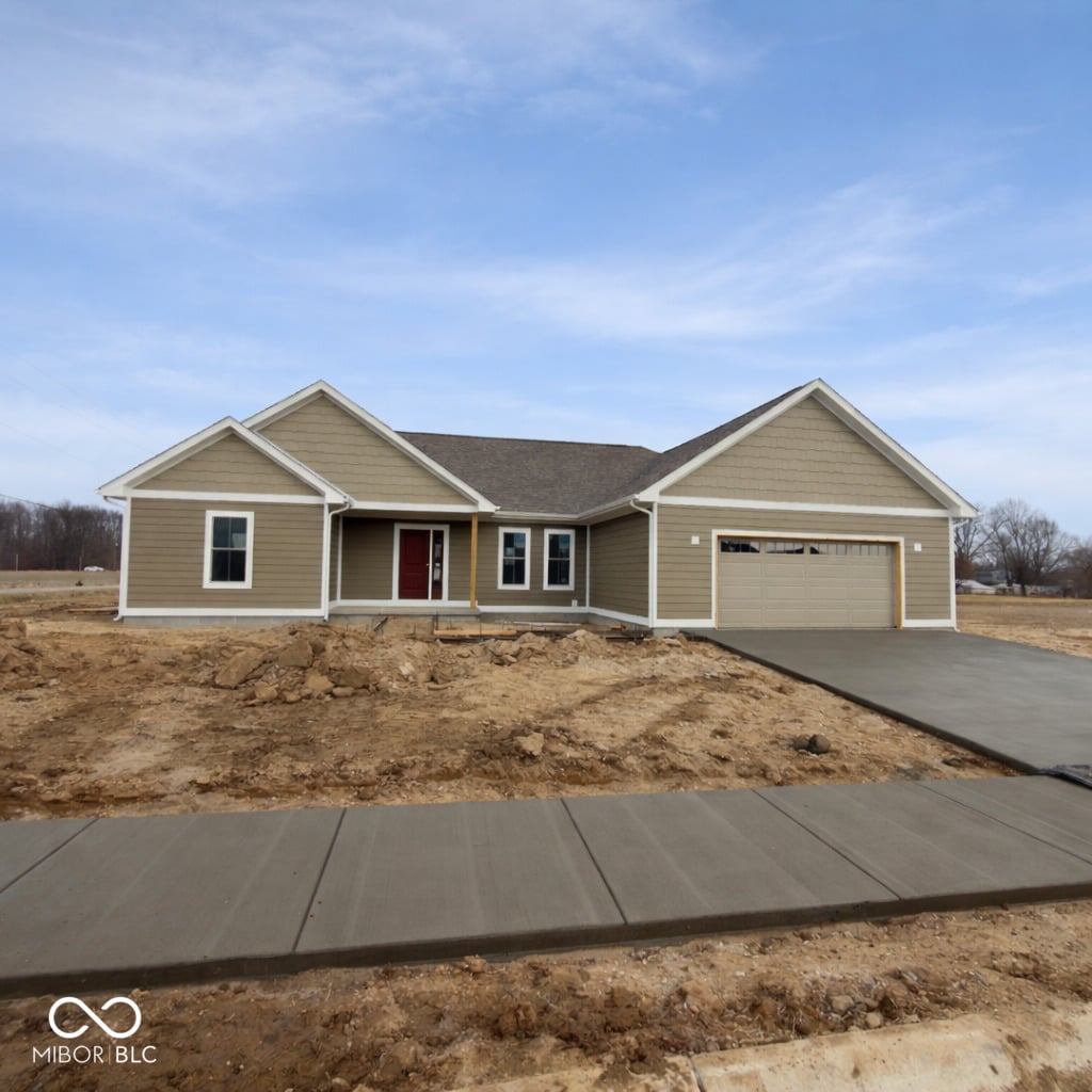 Front exterior at 3895 Autumn Way, Seymour, IN