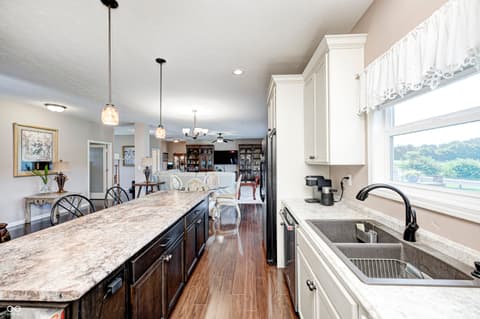 Kitchen at 4297 W Division Road, Crawfordsville, IN
