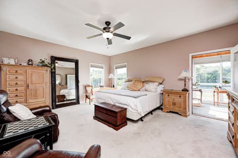 Bedroom at 4297 W Division Road, Crawfordsville, IN