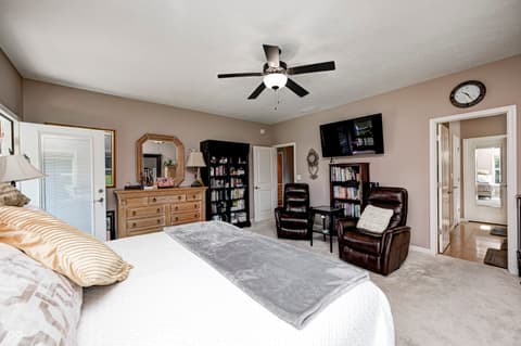 Bedroom at 4297 W Division Road, Crawfordsville, IN
