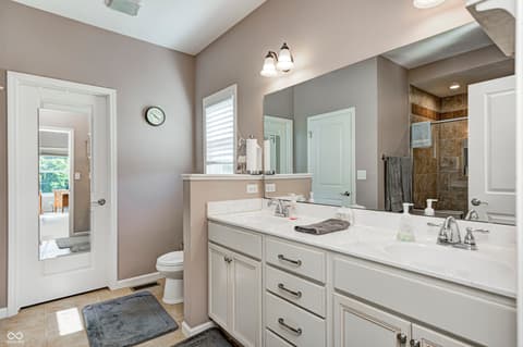 Bathroom at 4297 W Division Road, Crawfordsville, IN