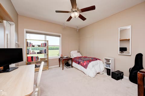 Bedroom at 4297 W Division Road, Crawfordsville, IN