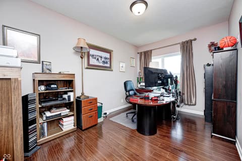 Home office at 4297 W Division Road, Crawfordsville, IN