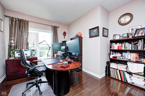 Home office at 4297 W Division Road, Crawfordsville, IN