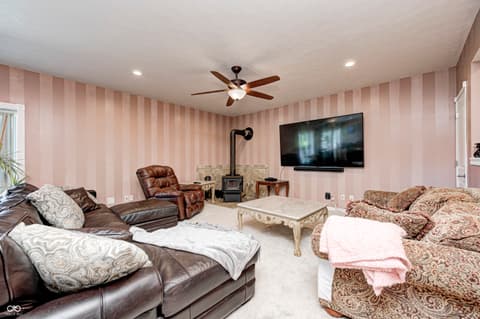 Basement at 4297 W Division Road, Crawfordsville, IN