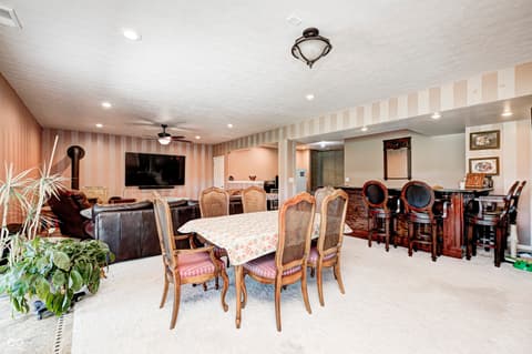 Basement at 4297 W Division Road, Crawfordsville, IN