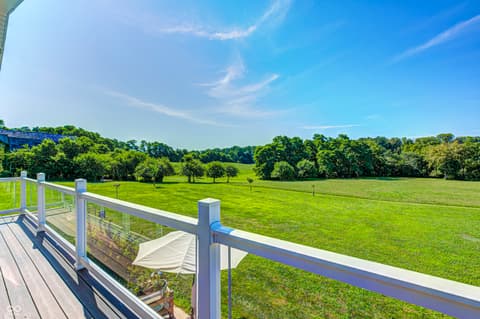 Outdoor living area at 4297 W Division Road, Crawfordsville, IN