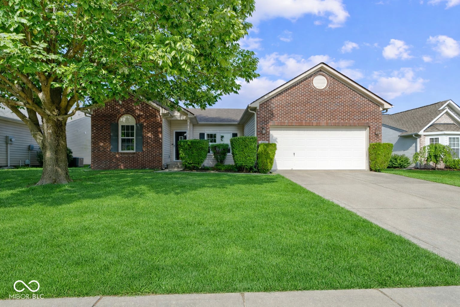 Front exterior at 8778 N Deer Crossing Boulevard, McCordsville, IN